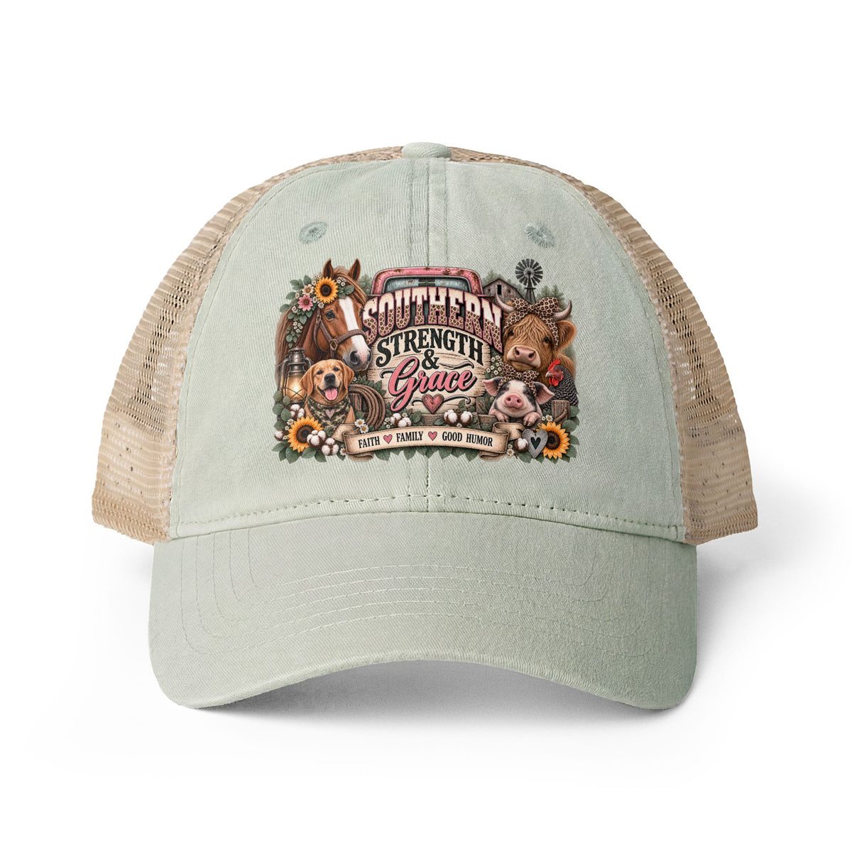 Southern Strength & Grace-Trucker Hat