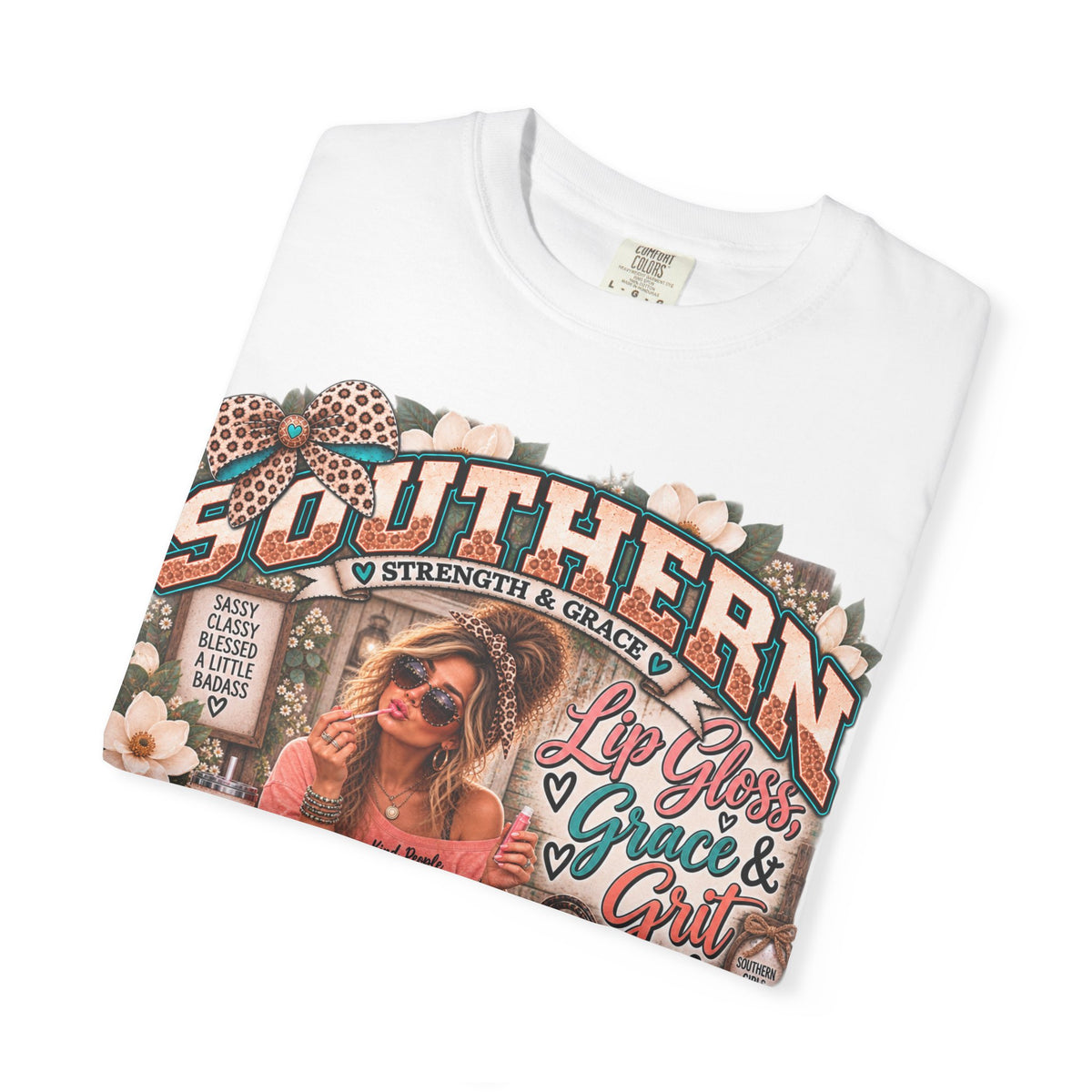 Southern Girl Graphic T-Shirt — Lip Gloss, Grace & Grit
