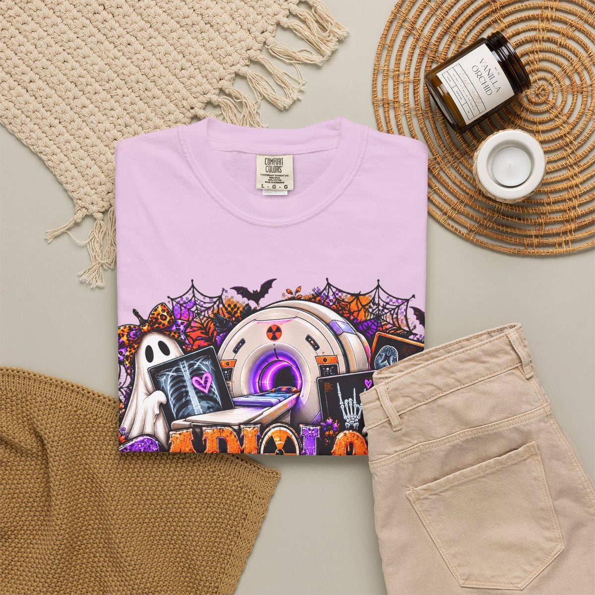 Radiology Tech Halloween T-Shirt – Spooky X-Ray Ghosts & Pumpkins