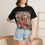 Southern Messy Bun T-Shirt — Strength & Grace Graphic Tee
