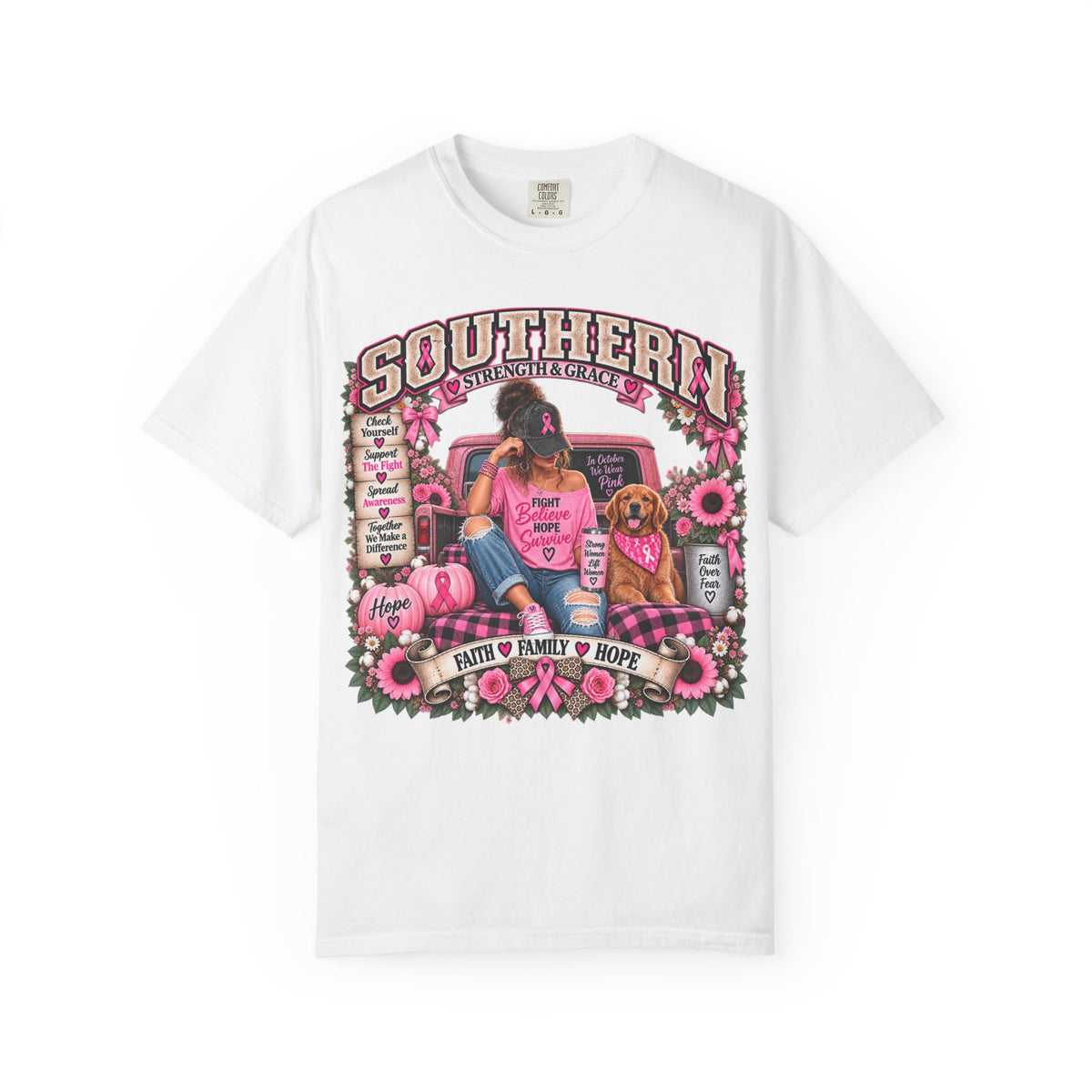Southern Strong Breast Cancer Awareness T-Shirt