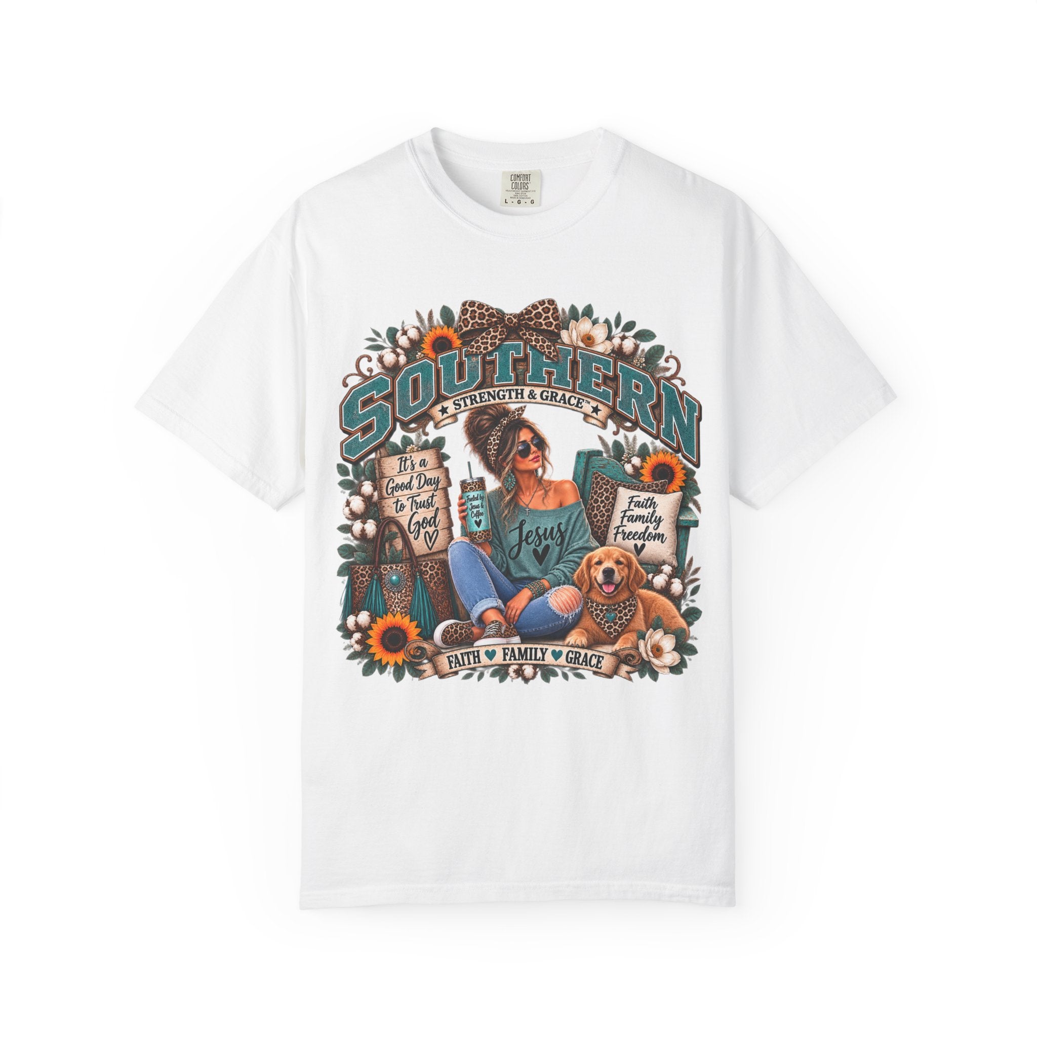 Southern Strength & Grace Graphic T-Shirt