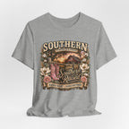 Southern Raised Tee - Vintage Country 'Southern Strength & Grace' Graphic T-Shirt
