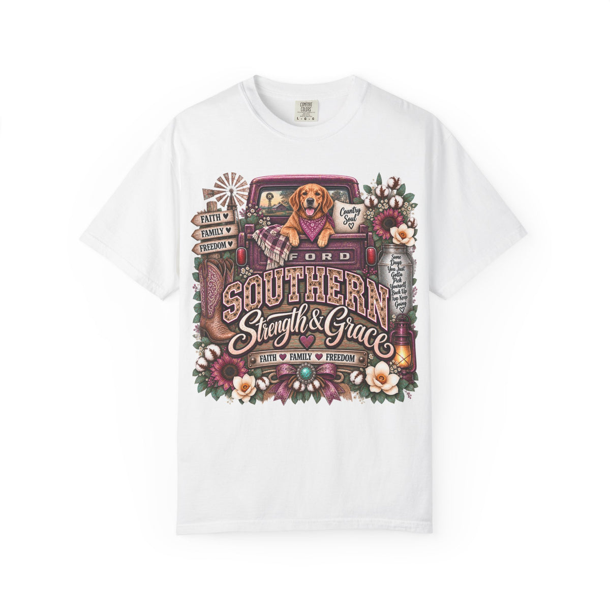 Faith Family Freedom Shirt – Southern Strength & Grace