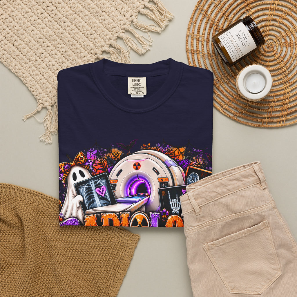Radiology Tech Halloween T-Shirt – Spooky X-Ray Ghosts & Pumpkins
