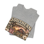 Southern Raised Tee - Vintage Country 'Southern Strength & Grace' Graphic T-Shirt