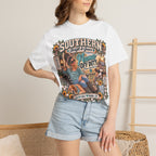 T-Shirt — "Southern Mama Off Duty" Vintage Floral Comfort Tee