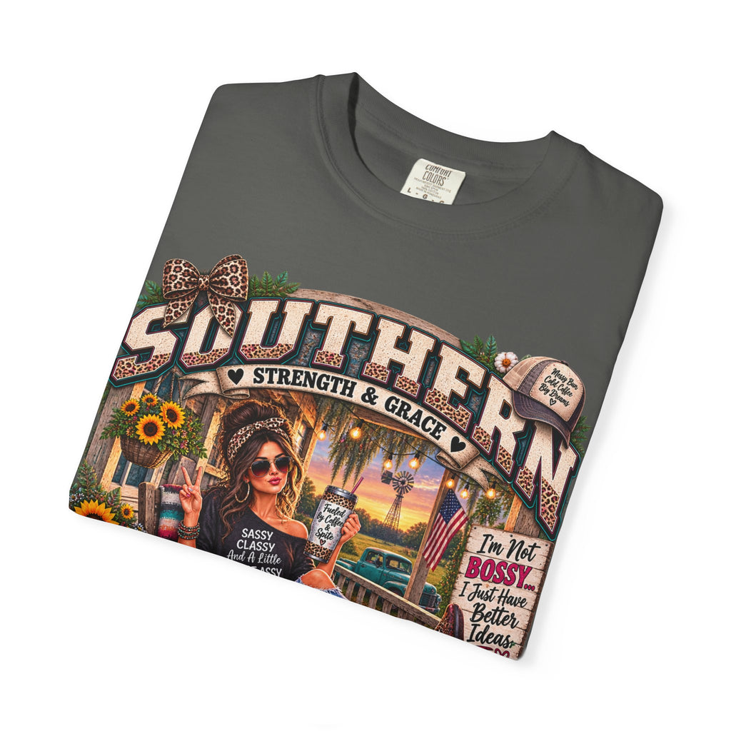 Southern Pride T-Shirt — "Southern Strength & Grace" Graphic Tee