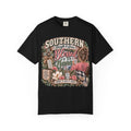 T-Shirt — "Southern Blessed" Grandma Floral Graphic Tee