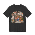 Southern Mama T-Shirt – "Southern Strength & Grace" Graphic Tee with Dog