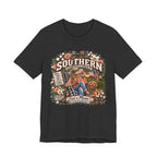 Southern Mama T-Shirt – "Southern Strength & Grace" Graphic Tee with Dog