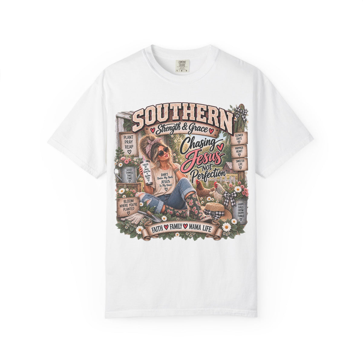 Southern Faith T-Shirt — Chasing Jesus Graphic Tee