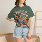 T-Shirt — "Southern Mama Off Duty" Vintage Floral Comfort Tee