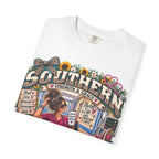 Southern Nurse T-Shirt — "Faith Family Nursing" Vintage Floral Graphic