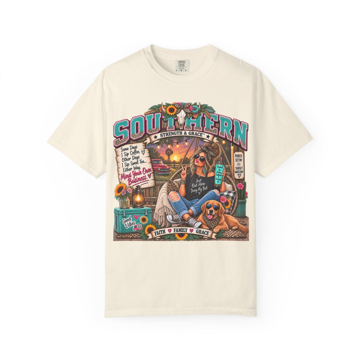 Southern Summer Vibes T-Shirt — Mind Your Own Business