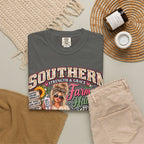 Southern Strength & Grace Farm Hair Don’t Care Country Girl Tee – Faith, Family & Country Living Shirt