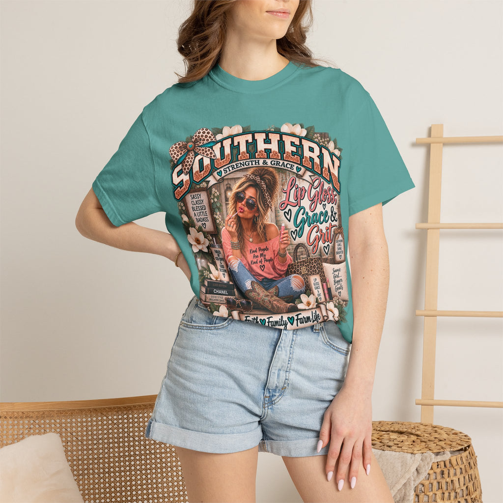 Southern Girl Graphic T-Shirt — Lip Gloss, Grace & Grit
