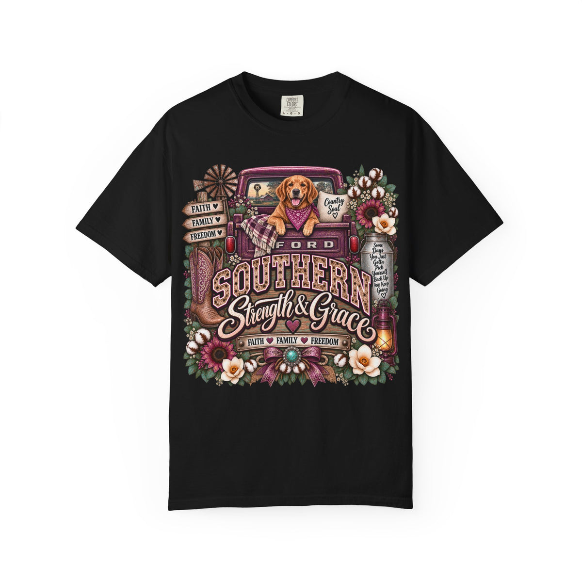 Faith Family Freedom Shirt – Southern Strength & Grace