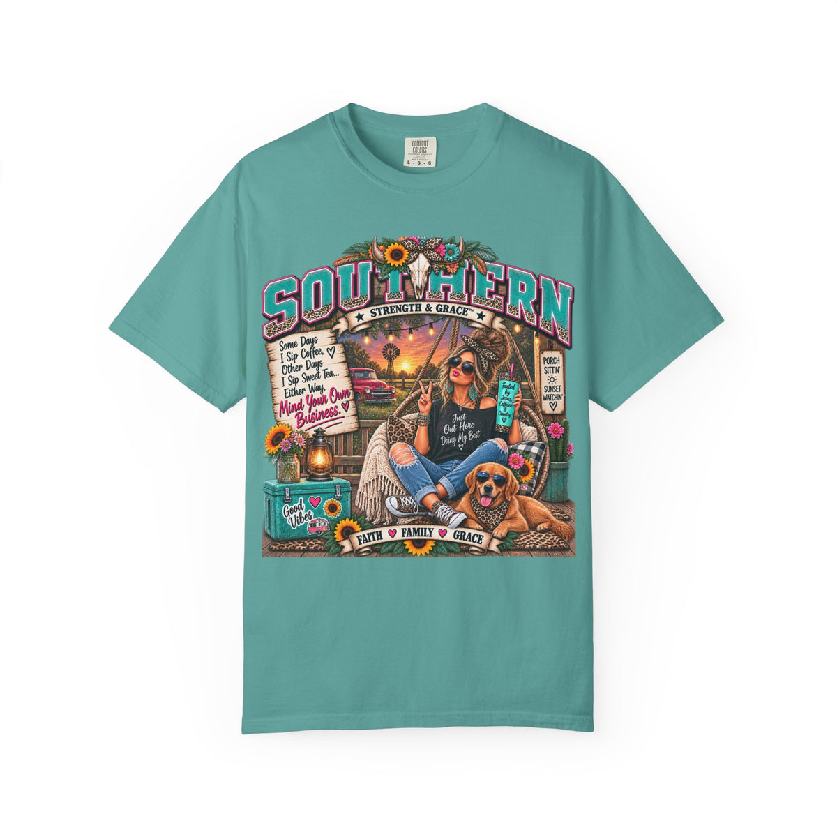Southern Summer Vibes T-Shirt — Mind Your Own Business