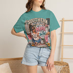 Southern Mama Graphic T-Shirt — Just a Mama Doing Her Best Tee