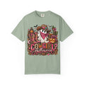 Halloween Ghost Graphic T-Shirt – Cowgirl Pumpkin Costume Design