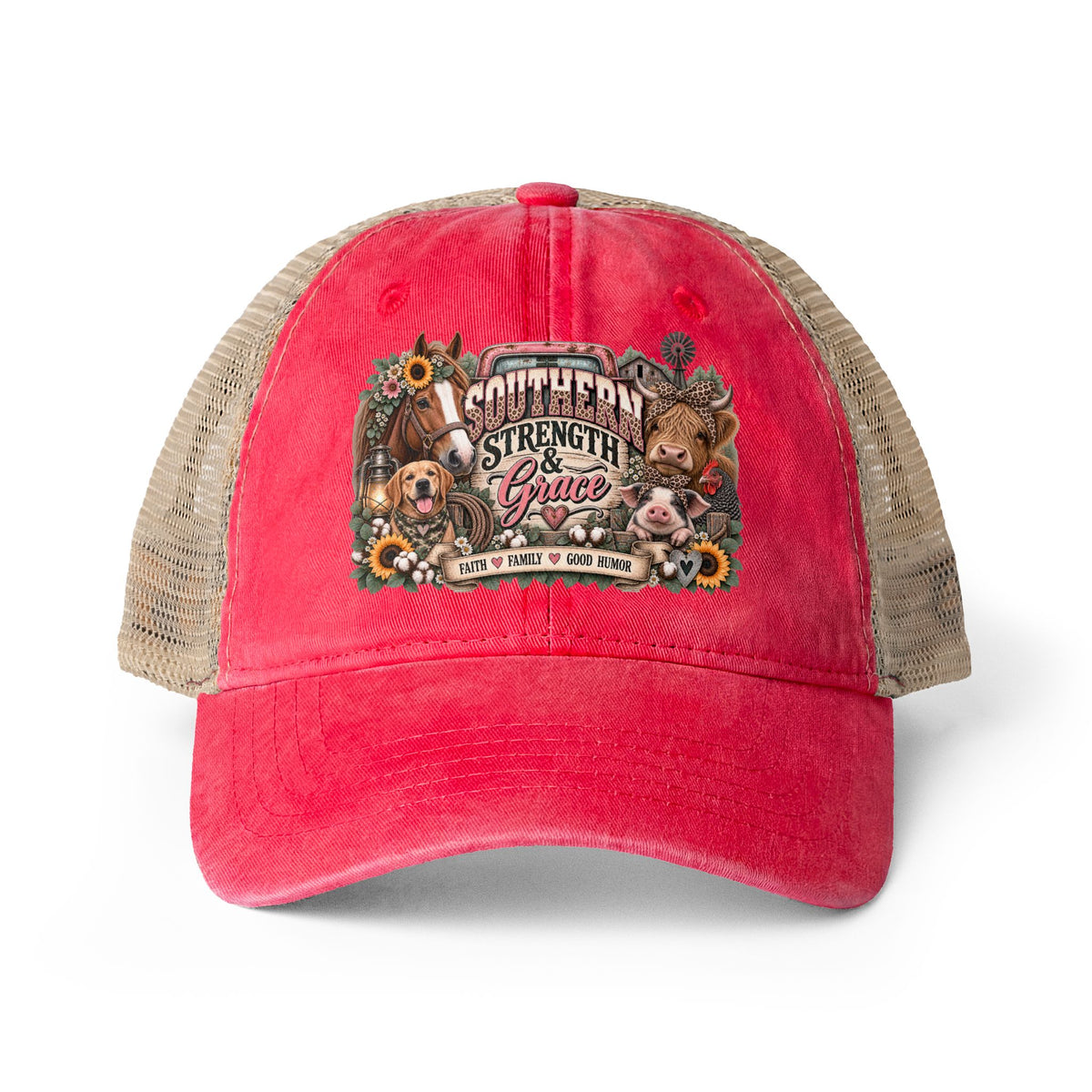 Southern Strength & Grace-Trucker Hat