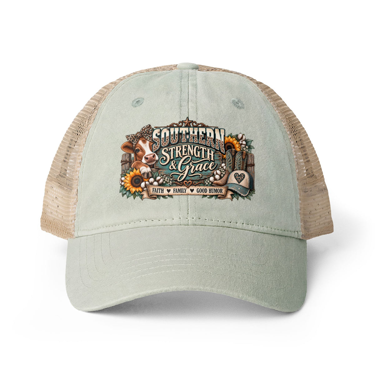 Southern Strength & Grace-Trucker Hat