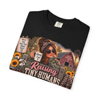 Raising Tiny Humans Farm Mom T-Shirt — Funny Southern Mama Parenting Tee
