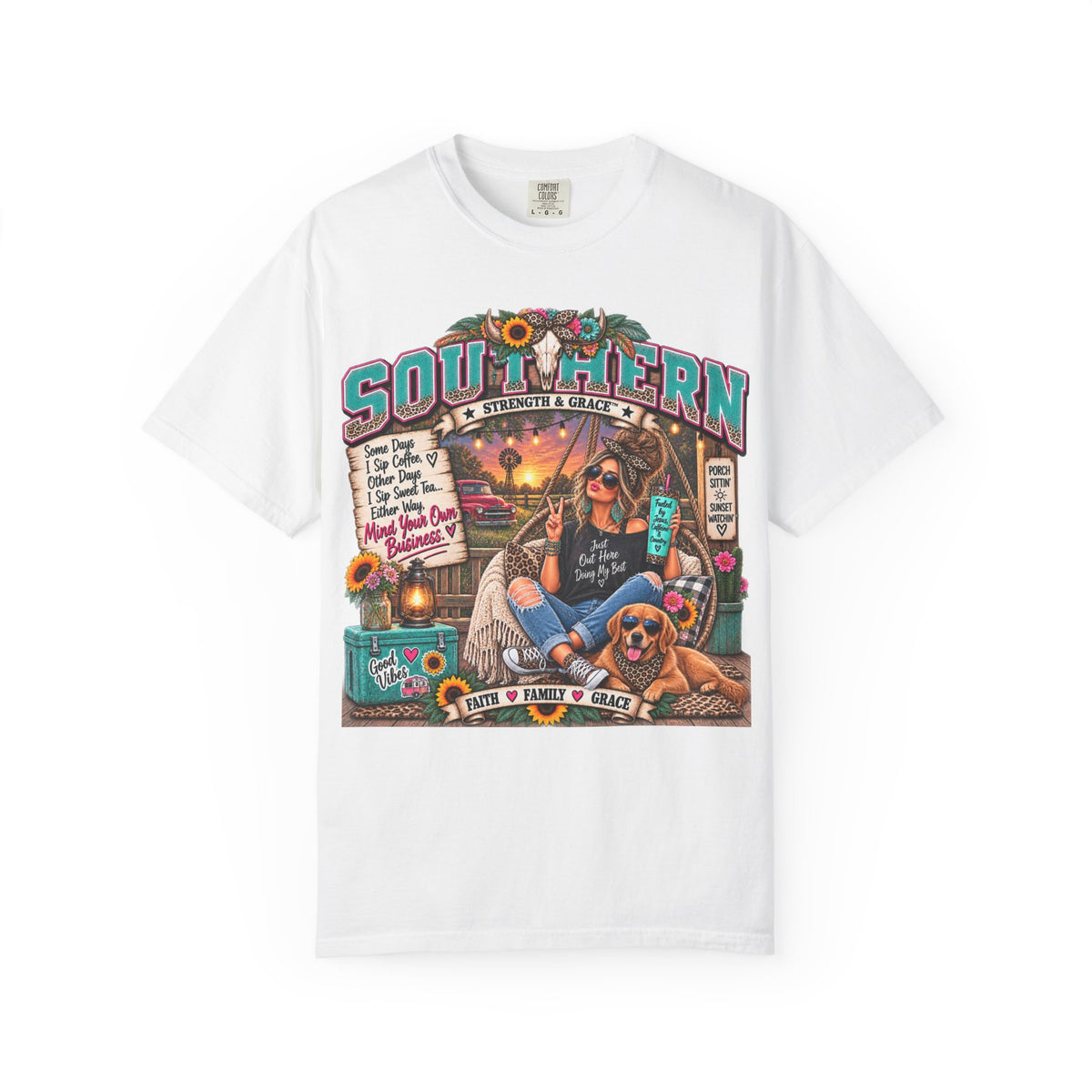 Southern Summer Vibes T-Shirt — Mind Your Own Business