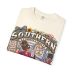 Southern Nurse T-Shirt — "Faith Family Nursing" Vintage Floral Graphic