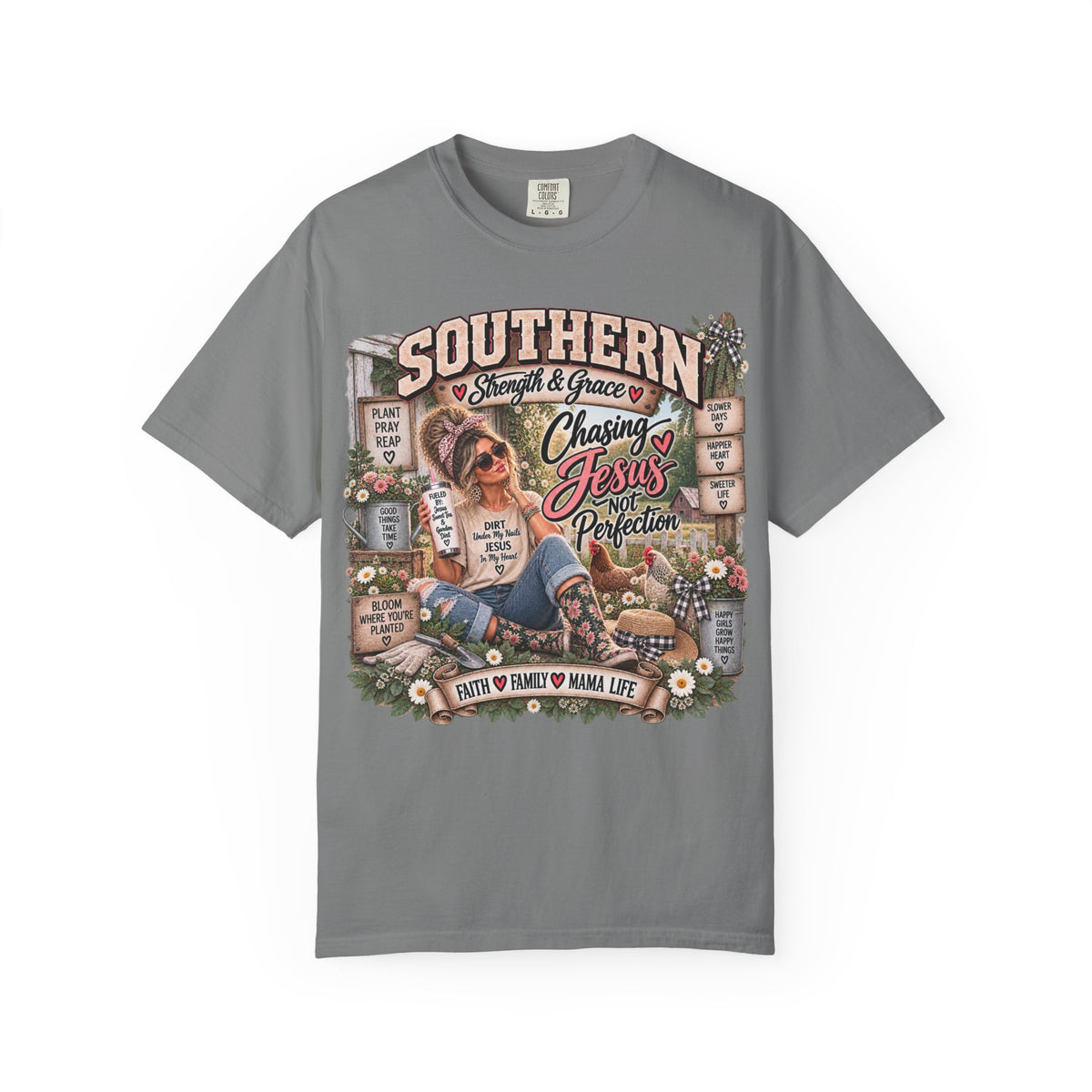 Southern Faith T-Shirt — Chasing Jesus Graphic Tee
