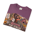 Raising Tiny Humans Farm Mom T-Shirt — Funny Southern Mama Parenting Tee