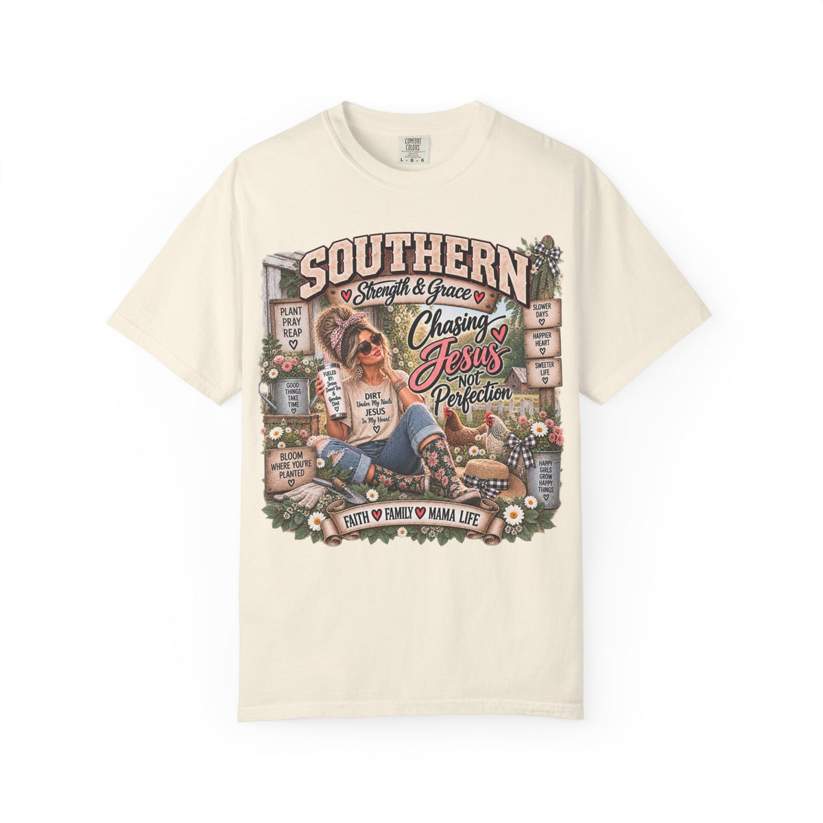 Southern Faith T-Shirt — Chasing Jesus Graphic Tee