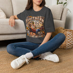 Southern Strength & Grace T-Shirt — 'Southern' Country Life Graphic Tee (Slow Mornings, Good Coffee & Country Air)
