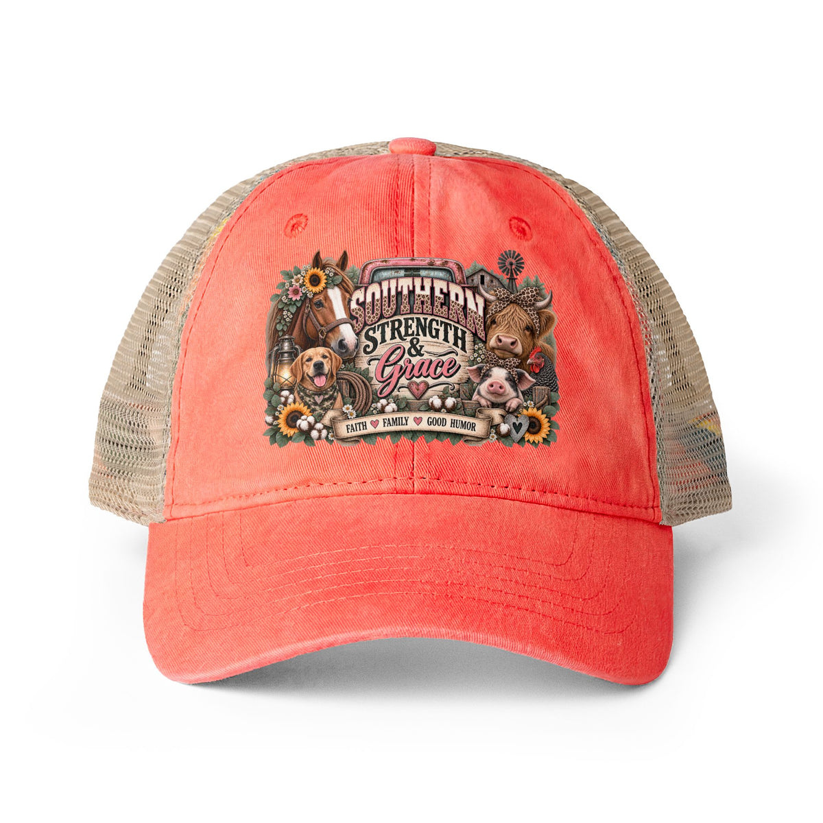 Southern Strength & Grace-Trucker Hat