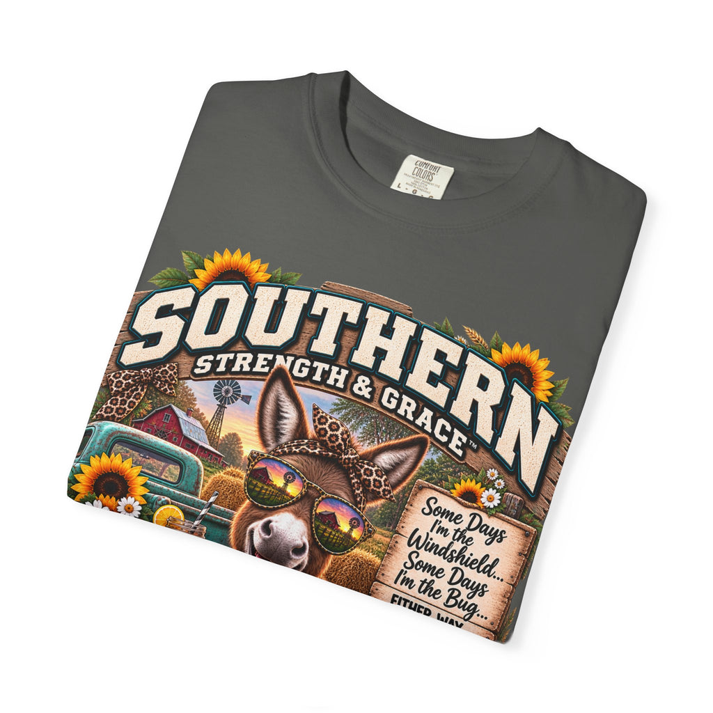 Southern Strength & Grace T-Shirt — Faith, Family & Good Vibes Graphic Tee