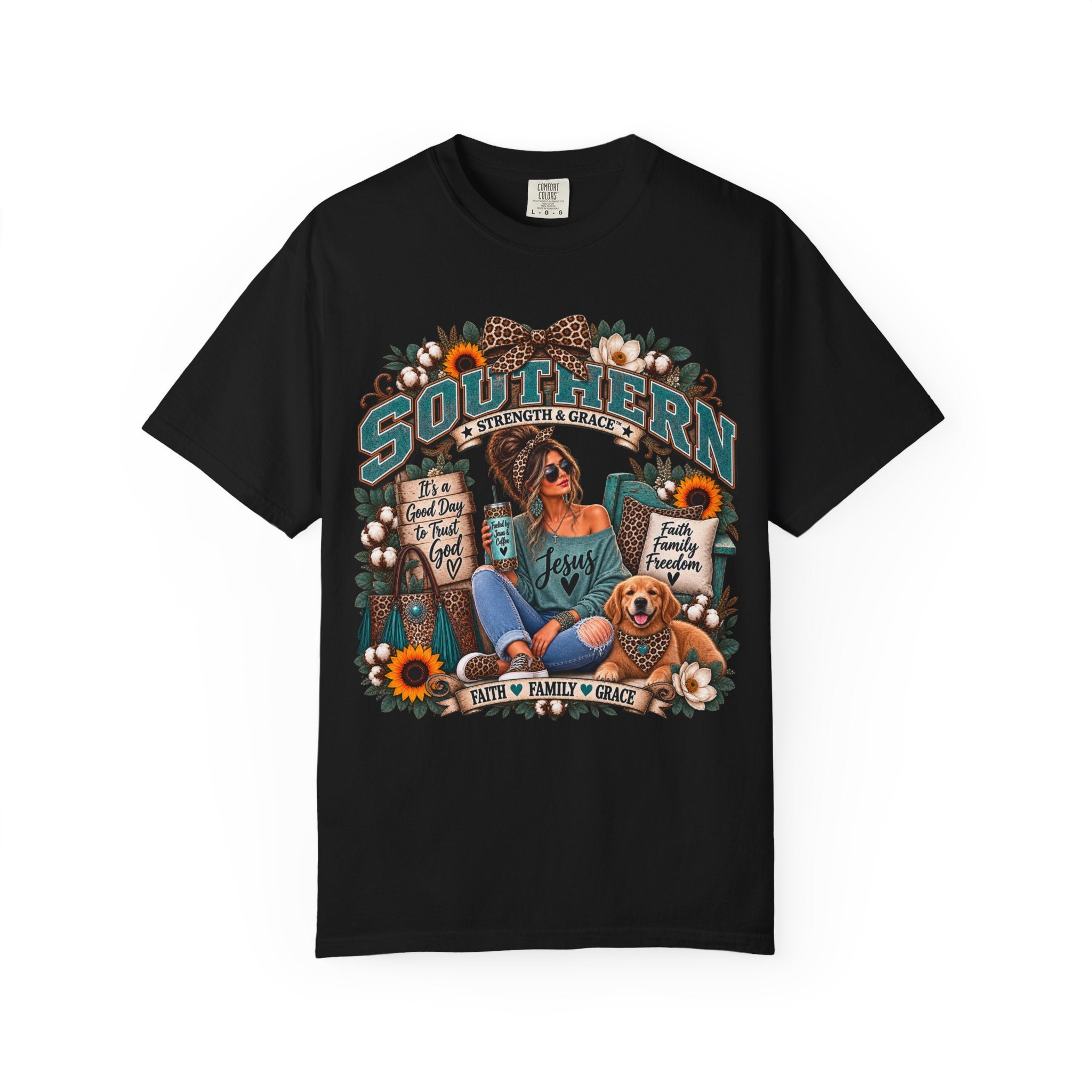 Southern Strength & Grace Graphic T-Shirt