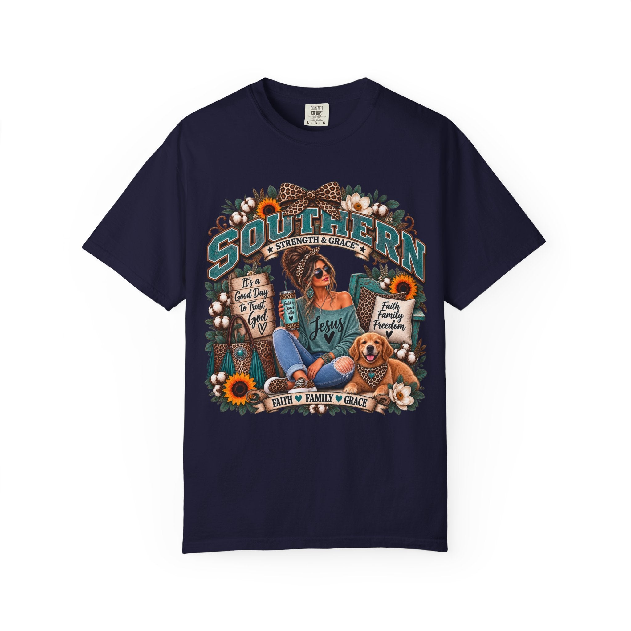Southern Strength & Grace Graphic T-Shirt
