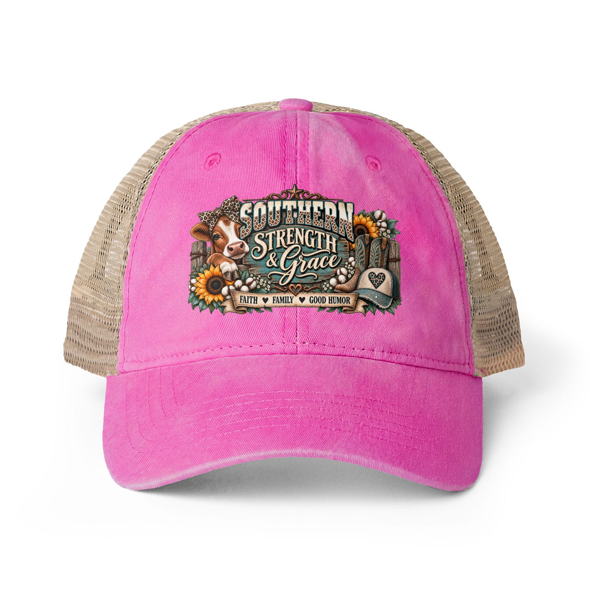 Southern Strength & Grace-Trucker Hat