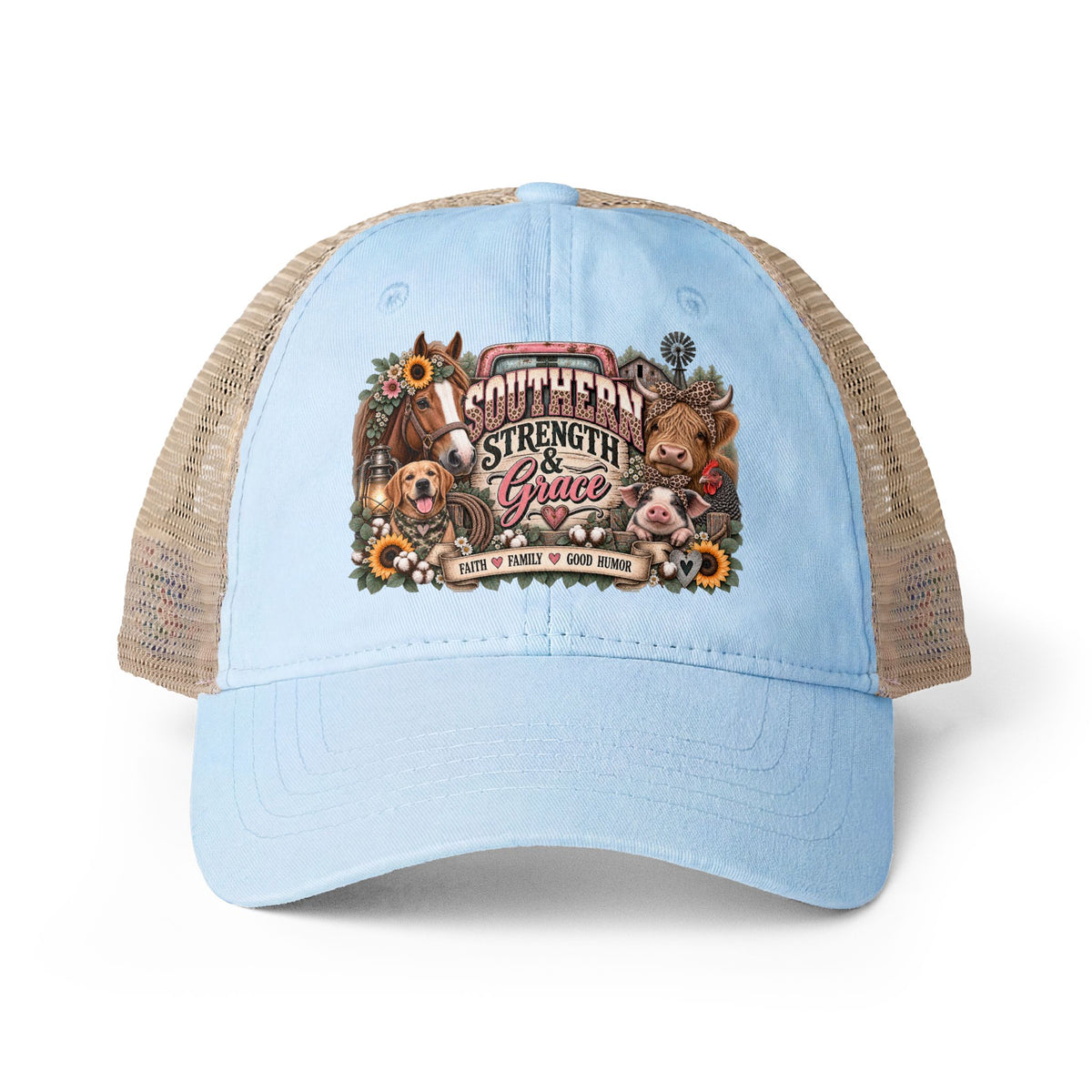 Southern Strength & Grace-Trucker Hat