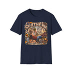 Southern Strength & Grace T-Shirt — 'Southern' Country Life Graphic Tee (Slow Mornings, Good Coffee & Country Air)