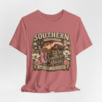 Southern Raised Tee - Vintage Country 'Southern Strength & Grace' Graphic T-Shirt