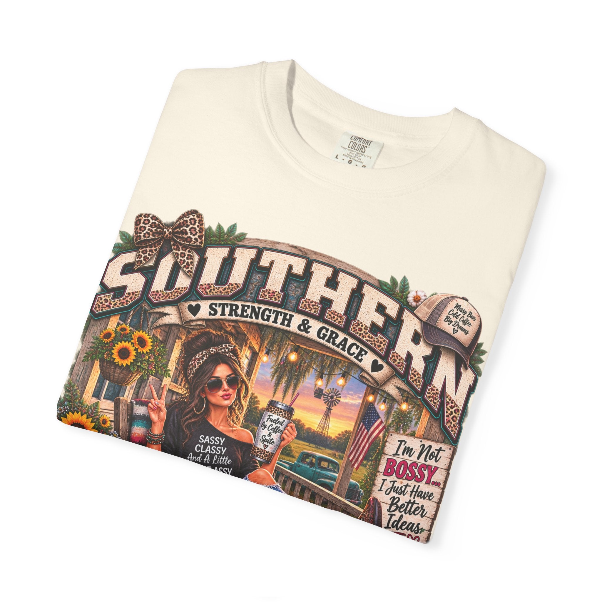 Southern Pride T-Shirt — "Southern Strength & Grace" Graphic Tee