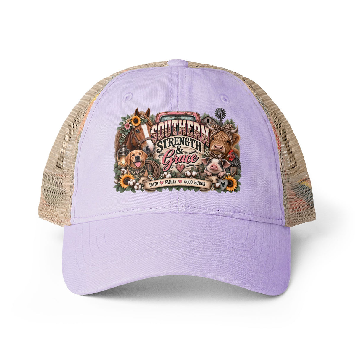 Southern Strength & Grace-Trucker Hat