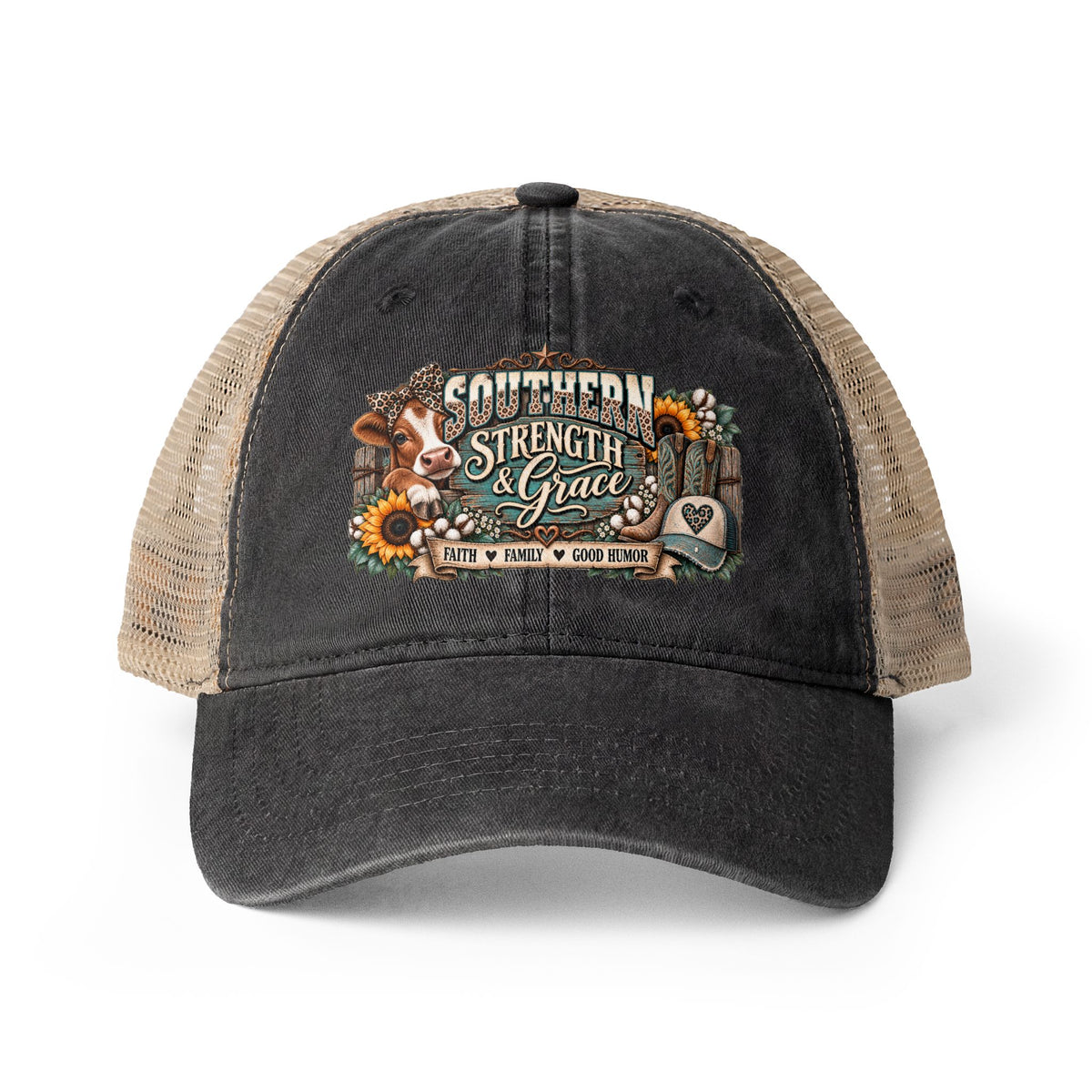 Southern Strength & Grace-Trucker Hat