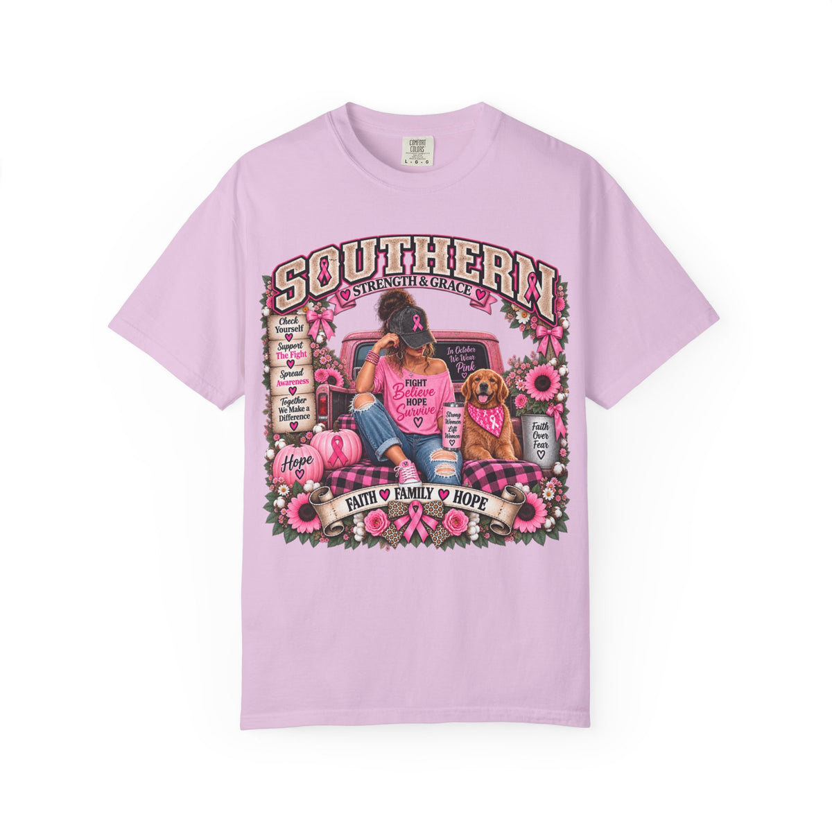Southern Strong Breast Cancer Awareness T-Shirt