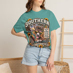 Southern Strength & Grace T-Shirt — Faith, Family & Good Vibes Graphic Tee