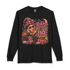 Resting Witch Face Activated | Glam Witch Halloween Long Sleeve Tee