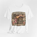 Southern Raised Tee - Vintage Country 'Southern Strength & Grace' Graphic T-Shirt