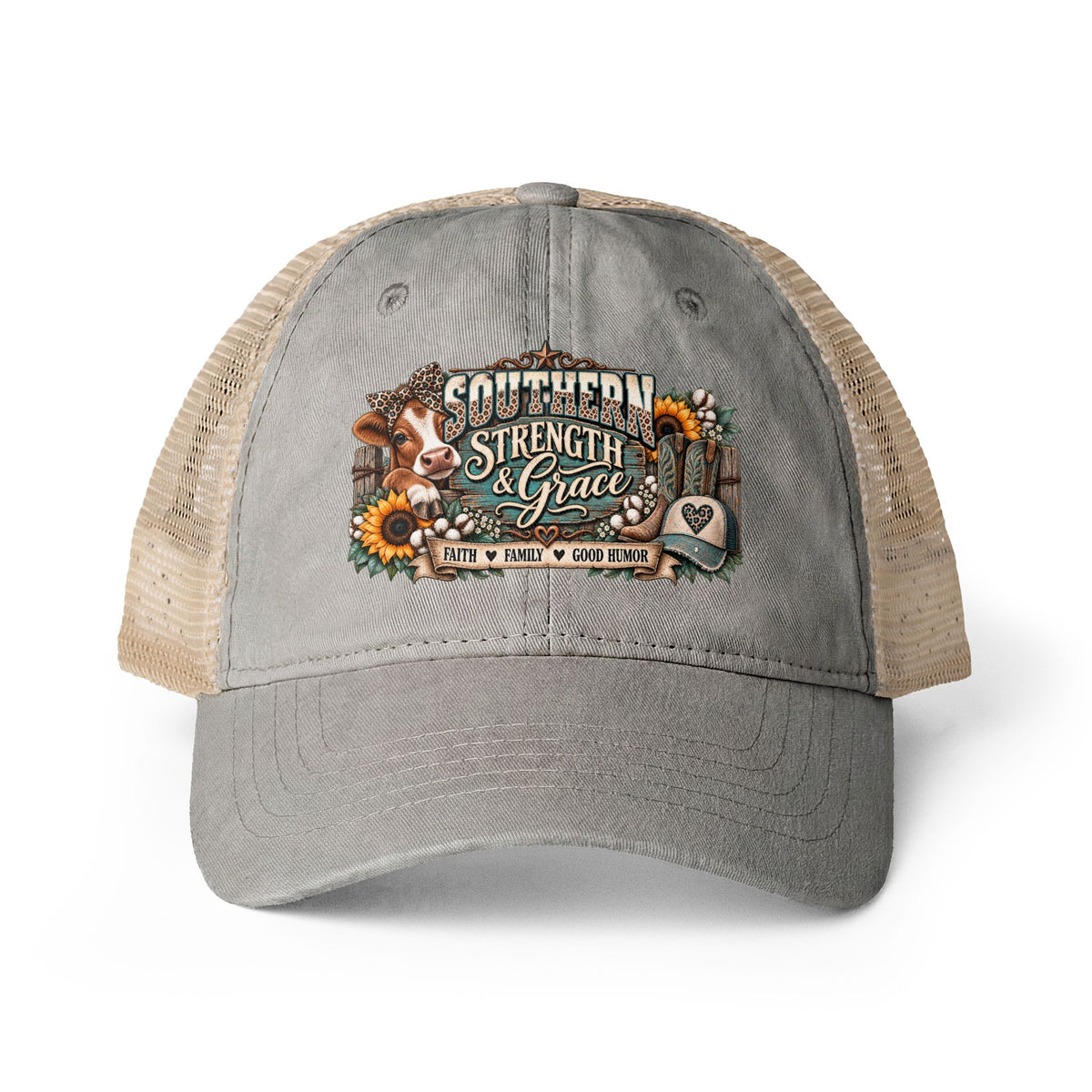 Southern Strength & Grace-Trucker Hat